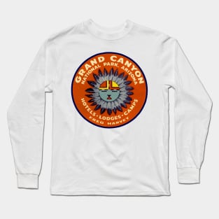 Vintage Grand Canyon National Park Logo Long Sleeve T-Shirt